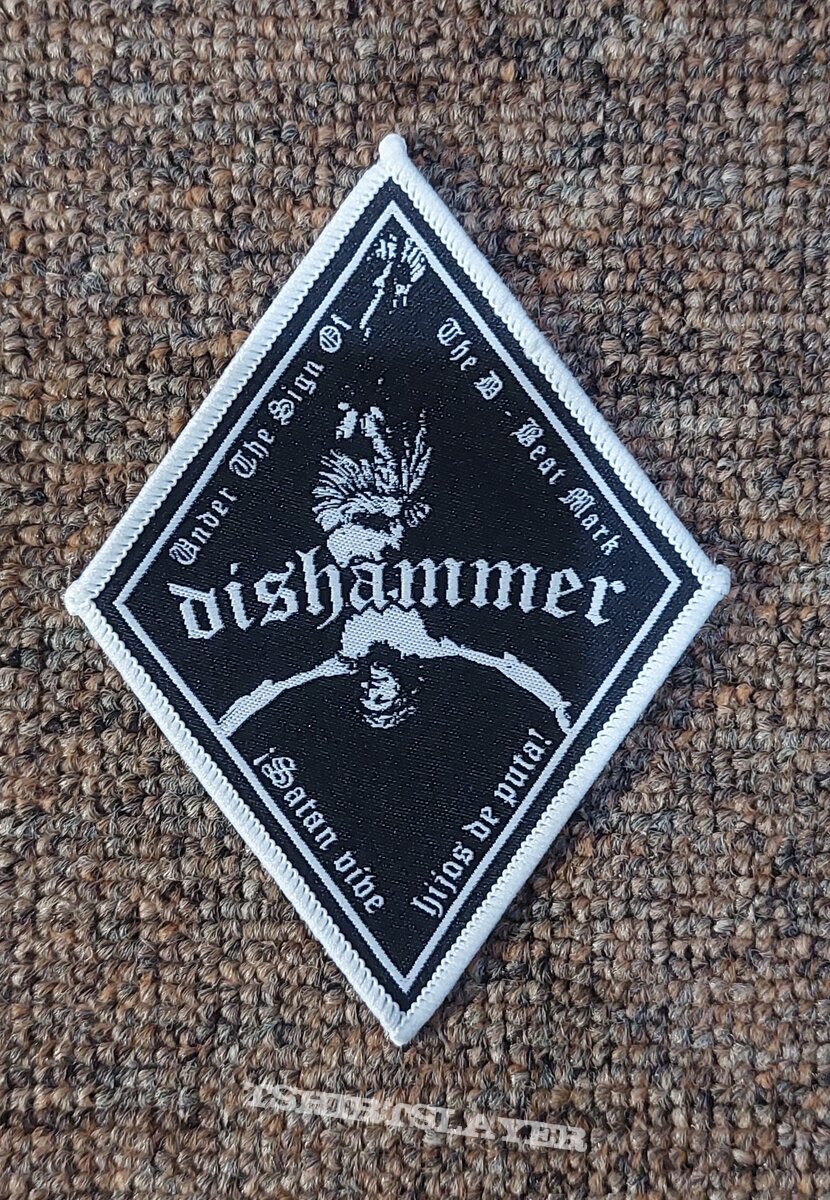 Dishammer- Under The Sign of the D&#039;beat Mark patch