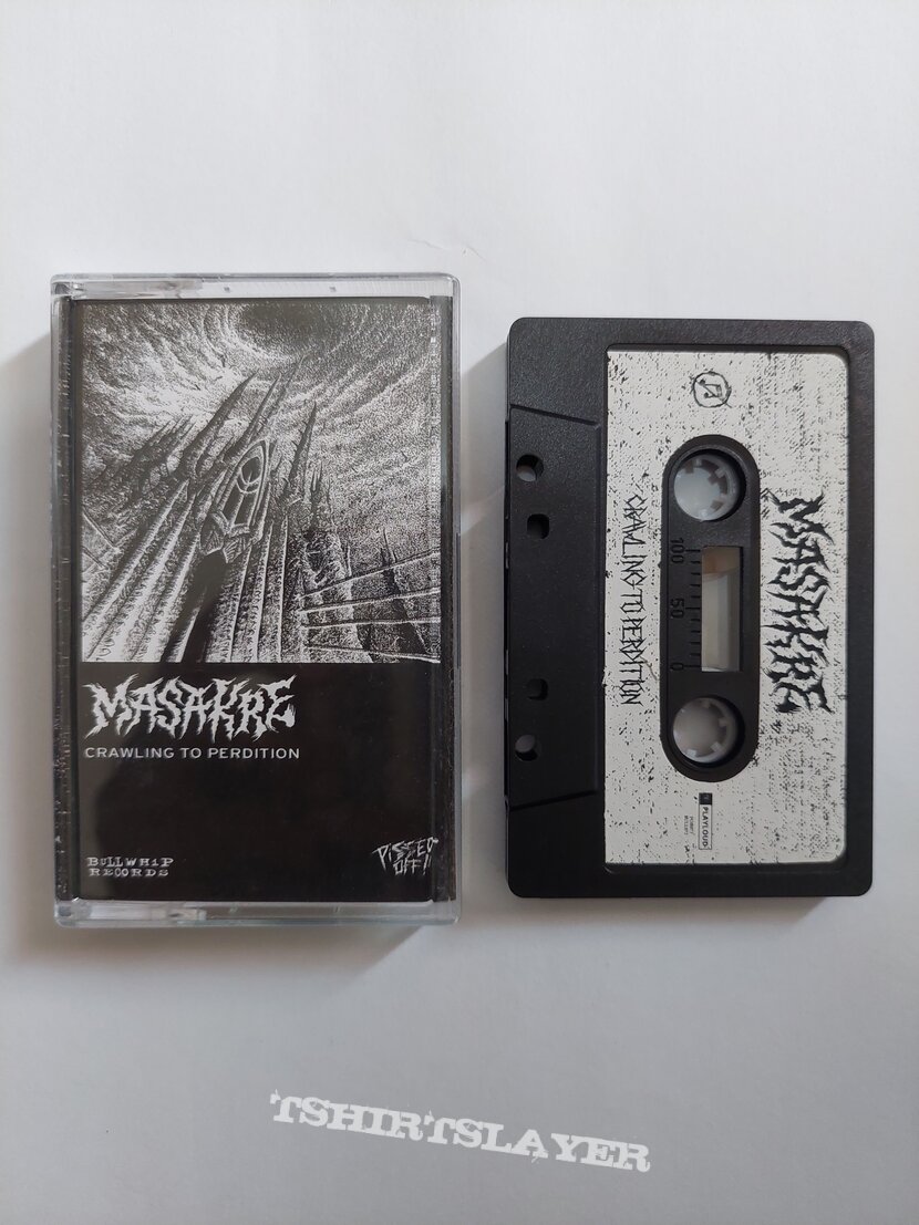 Masakre- Crawling to Perdition cassette