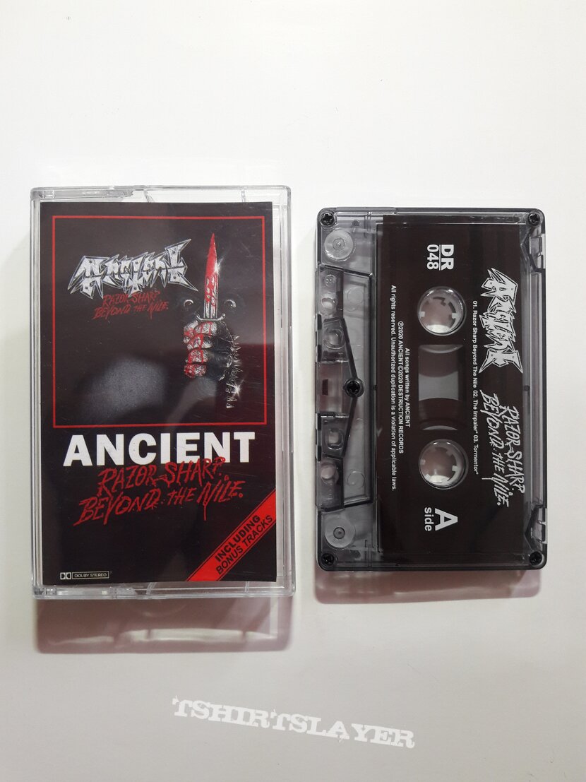 Ancient- Razor Sharp Beyond The Nile cassette