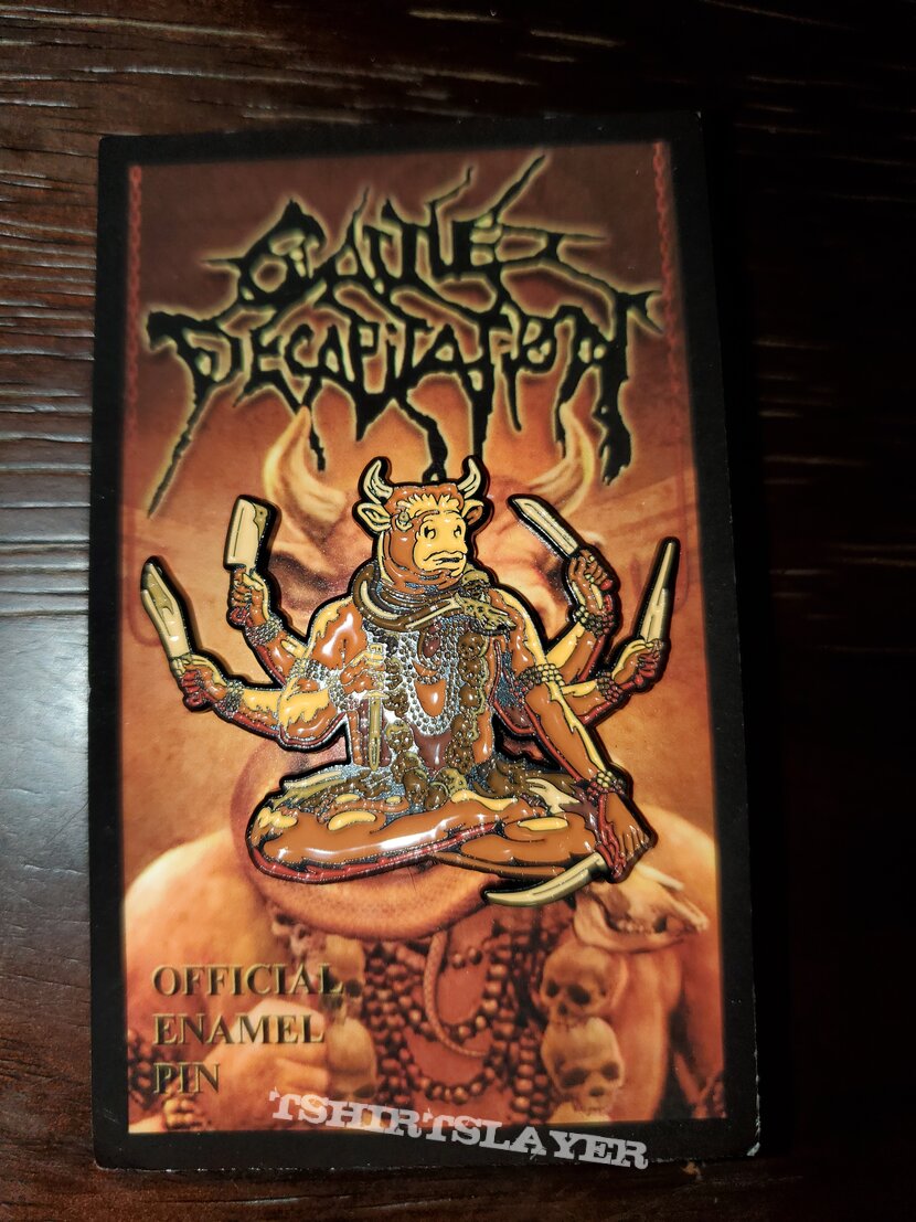 Cattle Decapitation Official pin