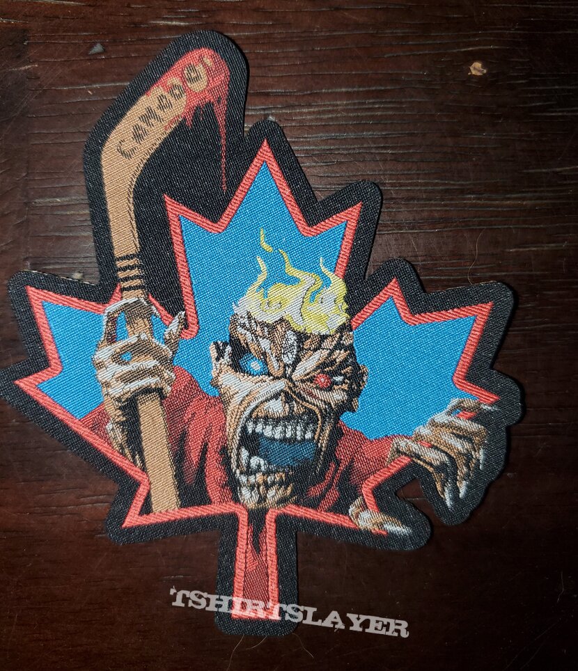 Iron Maiden Canada Flag Patch