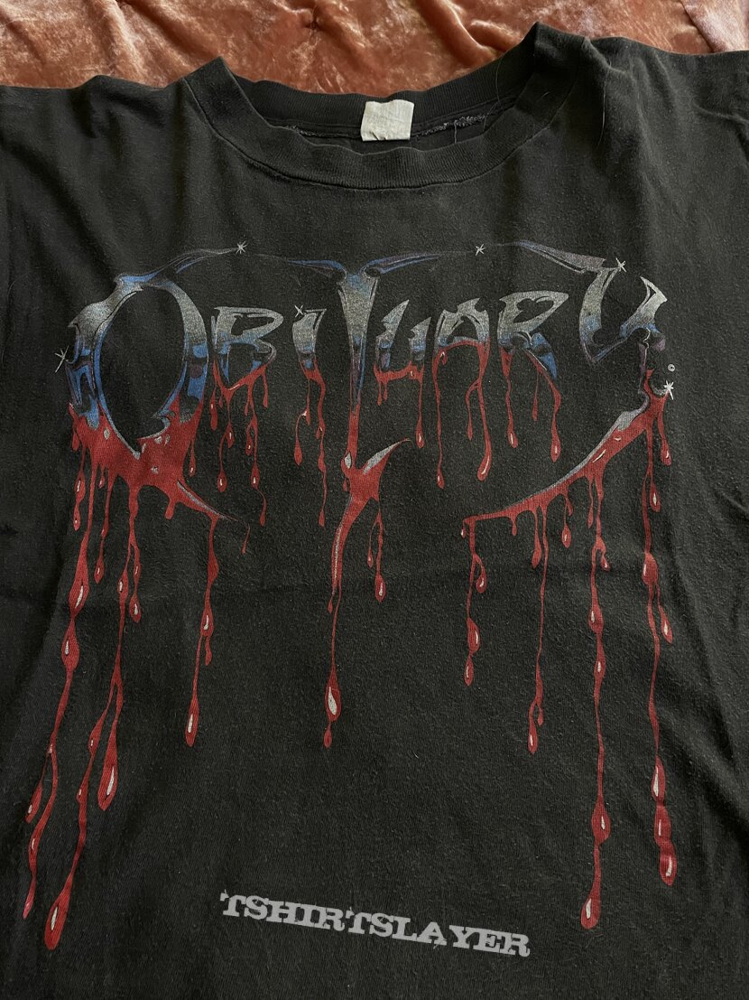 1989 Obituary “Rotting Slowly” tour shirt!