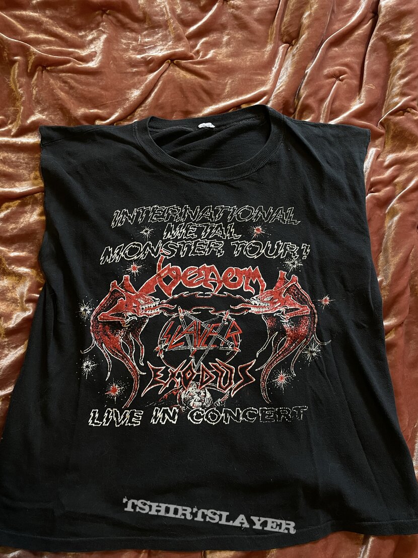 Venom 1985 “Combat Tour” shirt