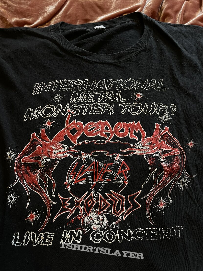 Venom 1985 “Combat Tour” shirt