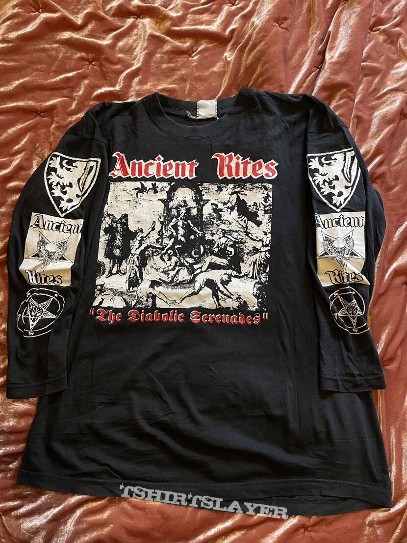 1994 Ancient Rites “The Diabolic Serenades” longsleeve