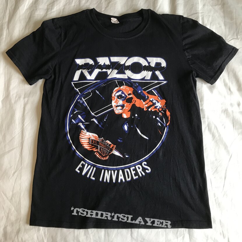 RAZOR Evil Invaders T-shirt