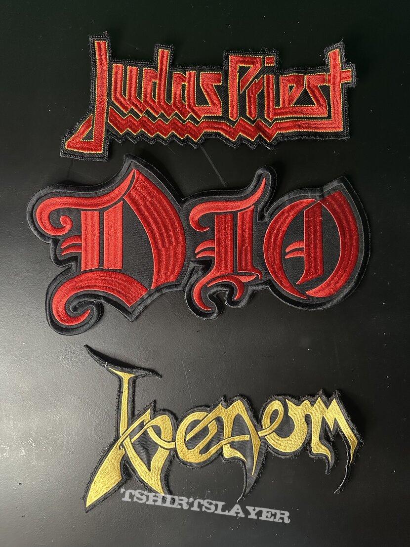 Venom, Dio, Judas Priest Back Shapes