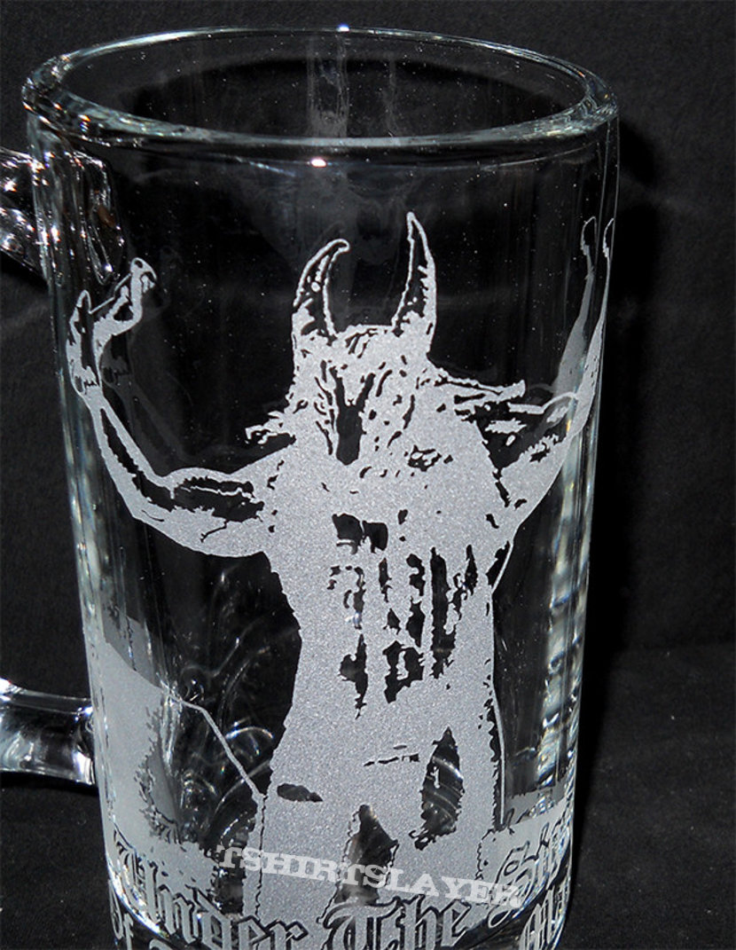 Bathory Under the Sign of the Black Mark GLASS MUG