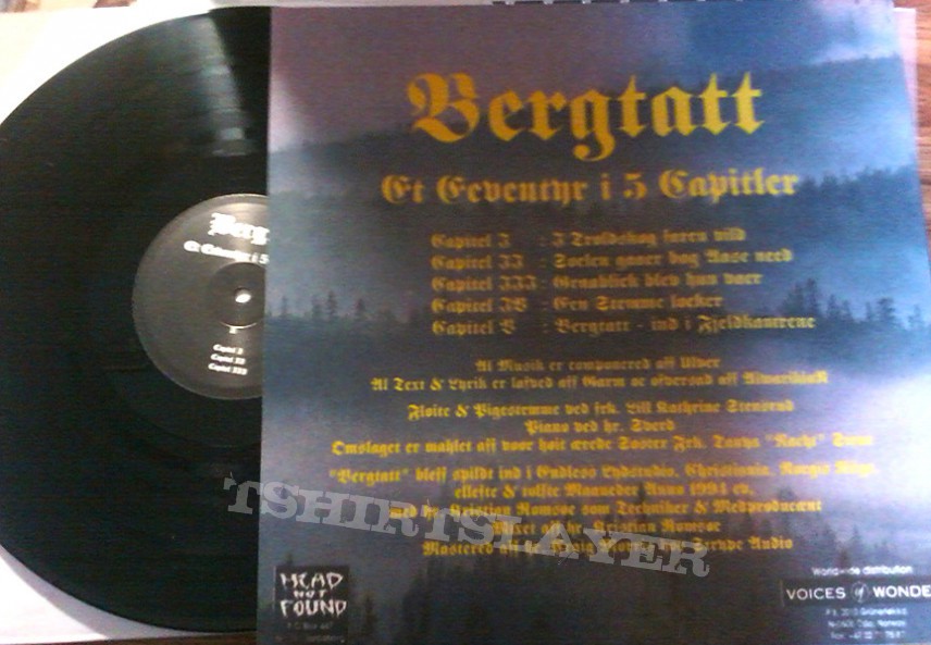 ULVER - Bergtatt Vinyl LP [Bootleg] | TShirtSlayer TShirt and BattleJacket  Gallery