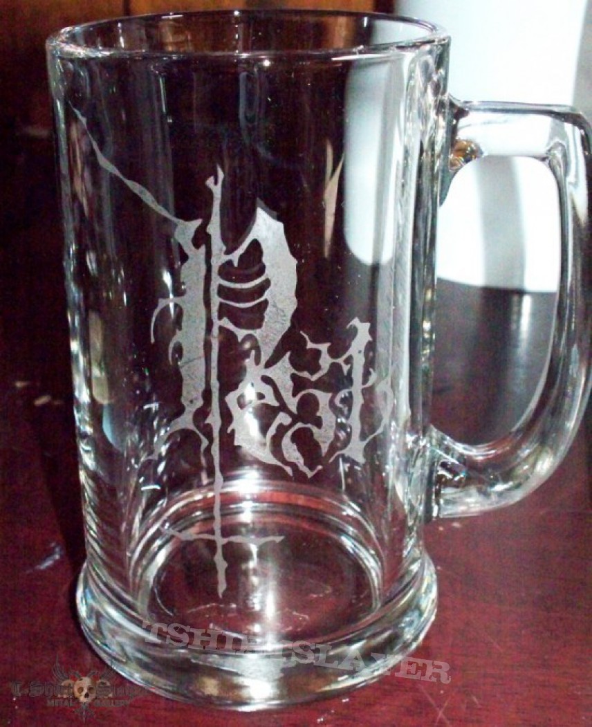 PEST glass mug