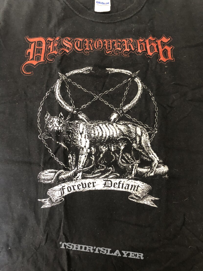 Deströyer 666 Destroyer 666 Tour Shirt