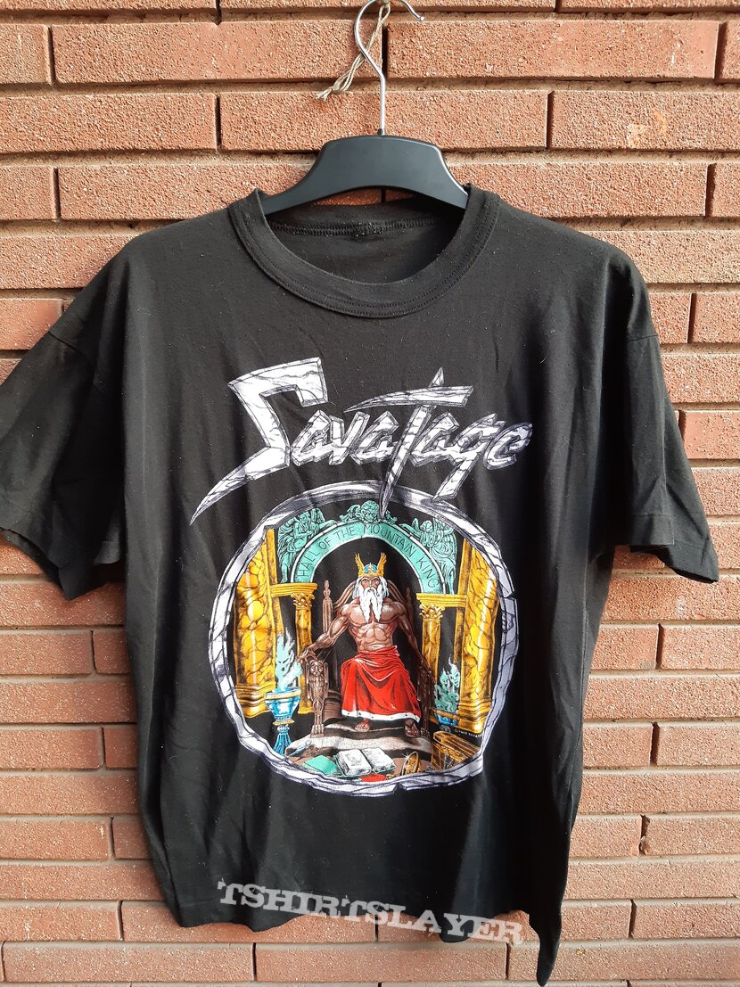 Savatage "Hall of the mountain king - Madness reigns" t-shirt !! |  TShirtSlayer TShirt and BattleJacket Gallery