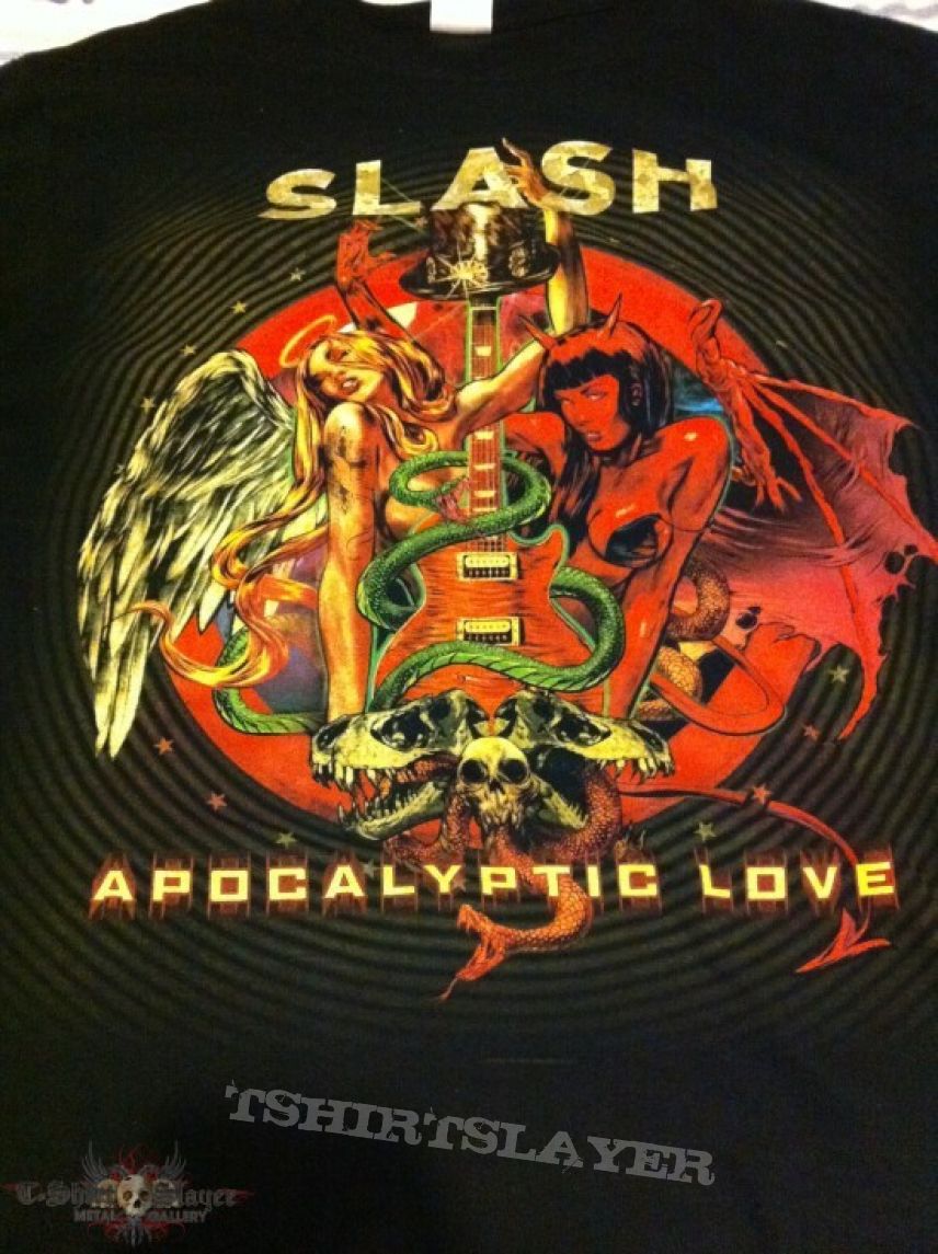 Slash Tour Poster, South American leg of the Apocalyptic Love 2012 Tour