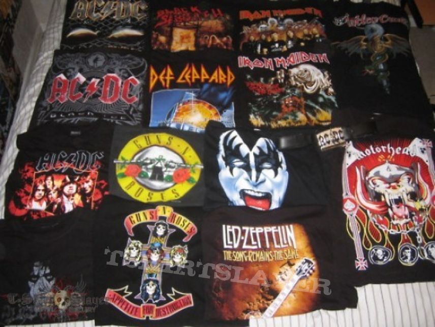 Kiss Band Tshirt Collection | TShirtSlayer TShirt and BattleJacket Gallery