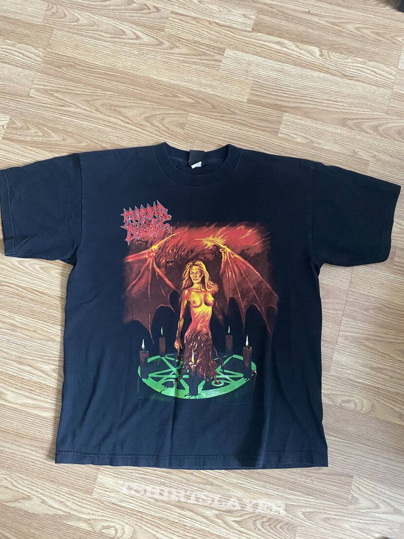 Morbid Angel Angel of Disease shirt on Giant tag XL