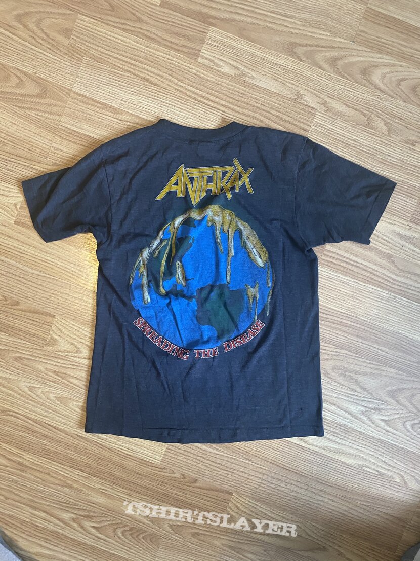 Anthrax Spreading the Disease Shirt