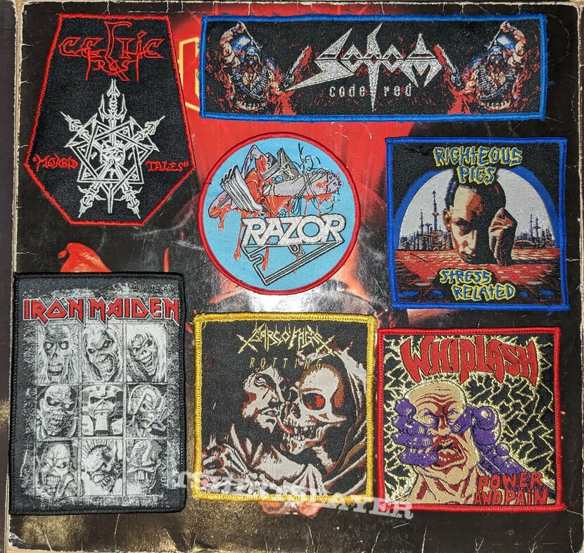 Tankard Metal patches