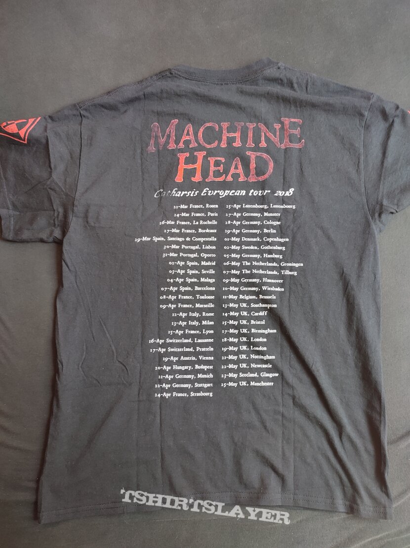 Machine Head Shirt Catharsis European Tour 2018