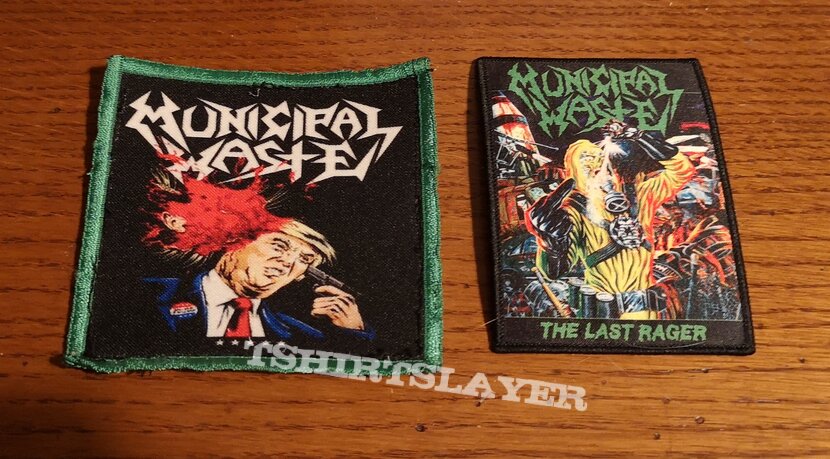 Municipal Waste The Last Rager + Walls of Death Bundle Patches