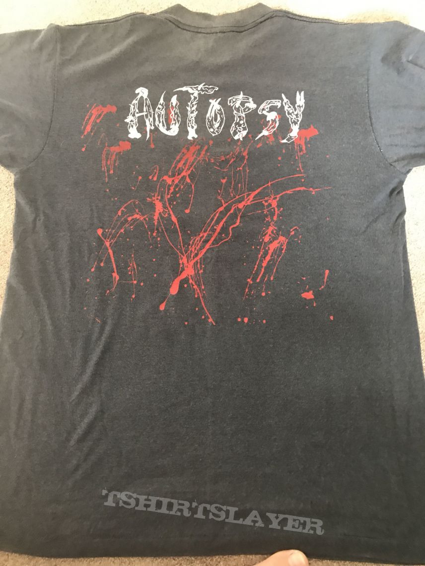 Autopsy Vintage shirt. White logo version