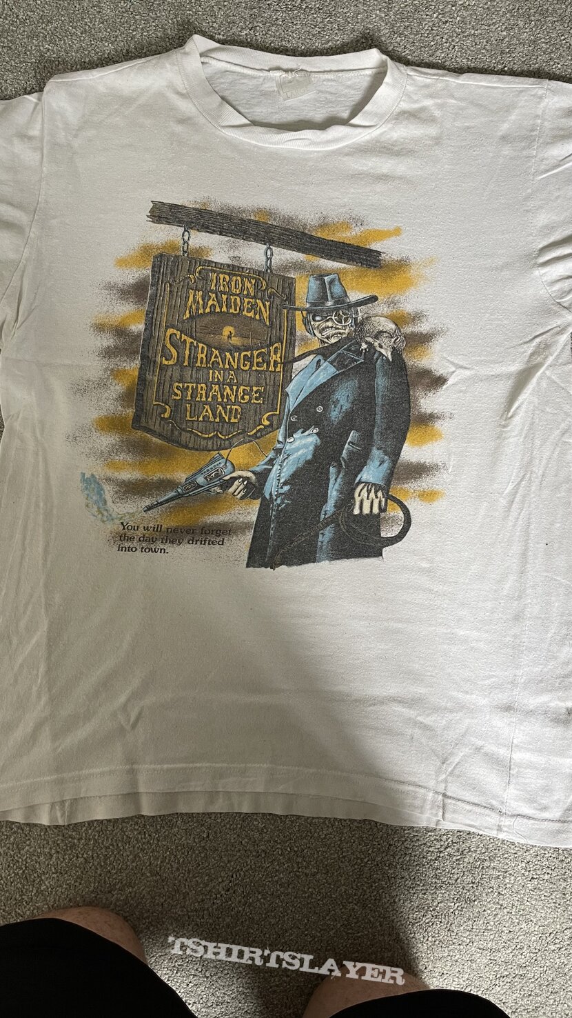 Iron Maiden Stranger in a strange land fc shirt