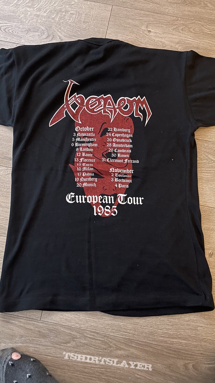 Venom tour shirt
