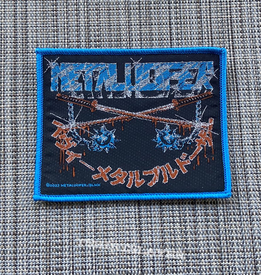 Metalucifer Heavy Metal Bulldozer Patch