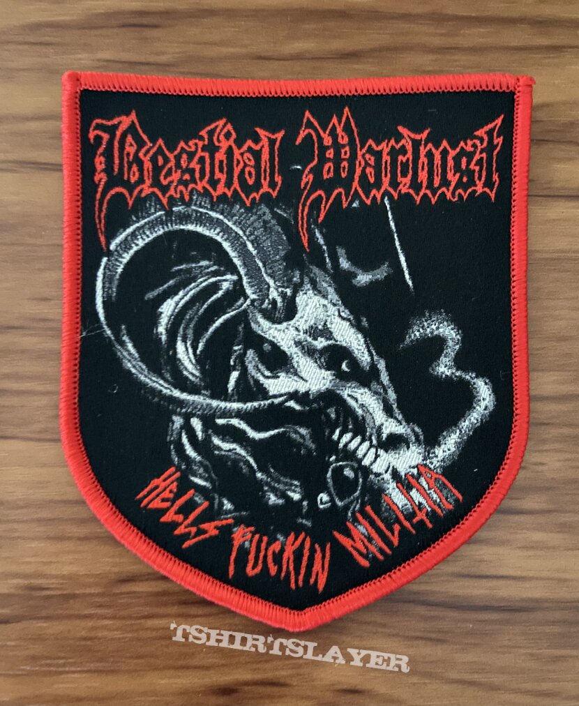 Bestial Warlust Hells Fuckin Militia Patch