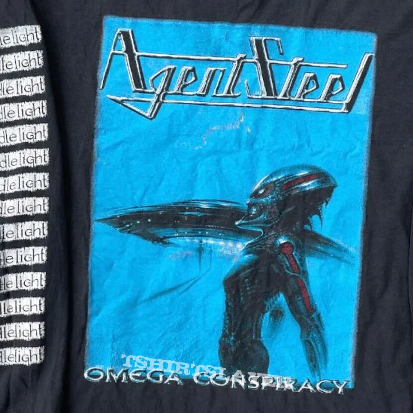 Agent Steel Omega Conspiracy TShirtSlayer TShirt and