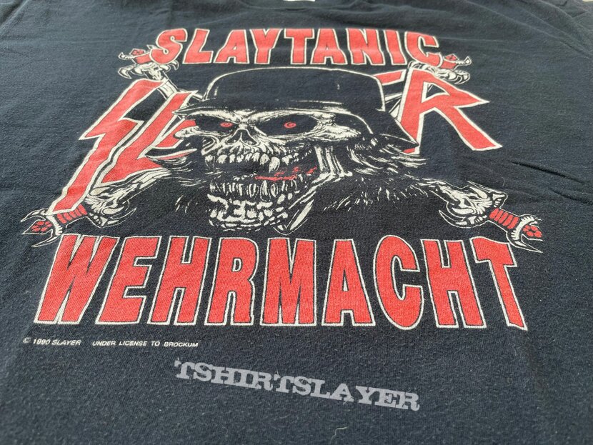 希少】SLAYER Slaytanic Wehrmacht ORG 1985-