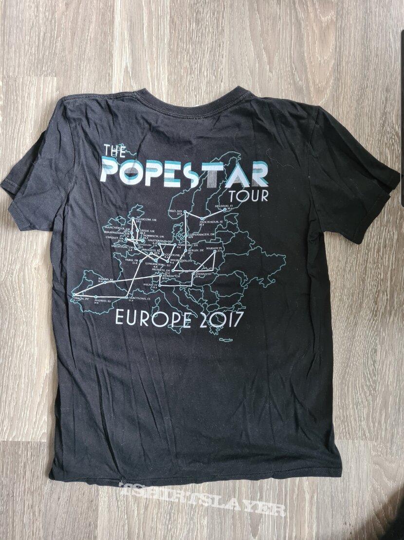 Ghost Popestar Tour Shirt 2017