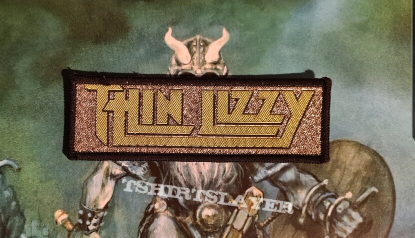 Thin Lizzy Glitter Strip Patch