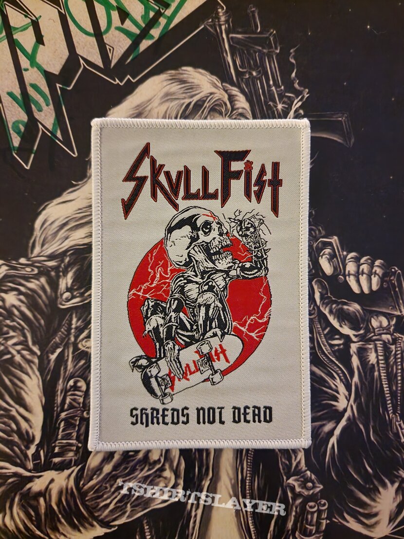 Skull Fist Shreds not Dead Patch Skull Fist Shreds not Dead Patch