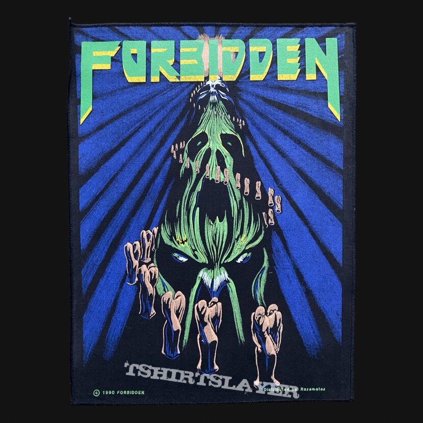 ©1990 Forbidden - Twisted into Form Backpatch 