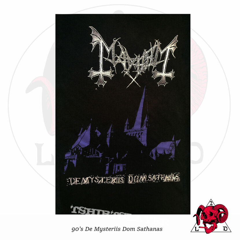 ©1994 Mayhem - &quot;De Mysteriis Dom Sathanas&quot; Shirt