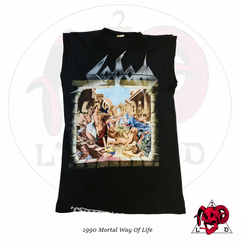 ©1990 Sodom - &quot;Mortal Way Of Life&quot; Muscle Shirt