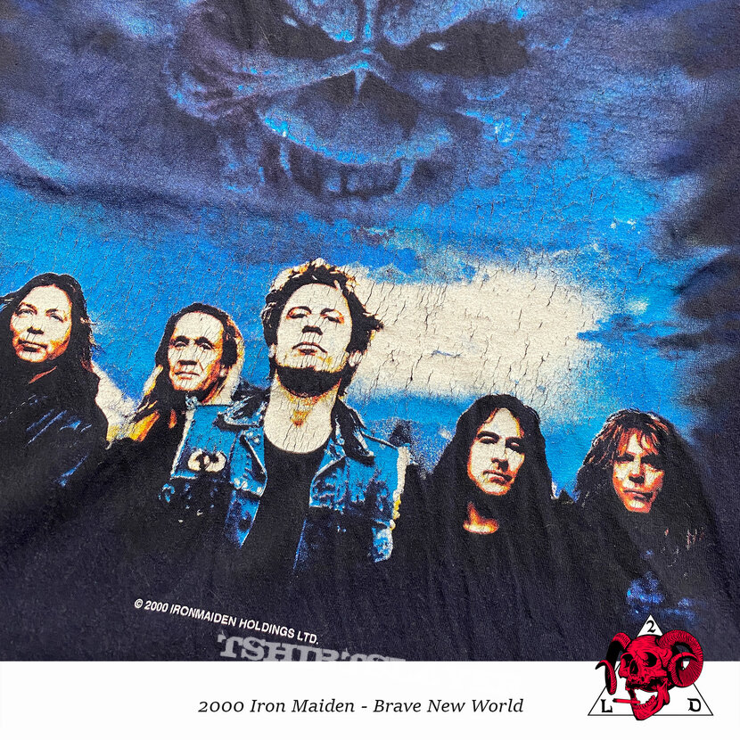 ©2000 Iron Maiden - &quot;Brave New World&quot; Tourshirt