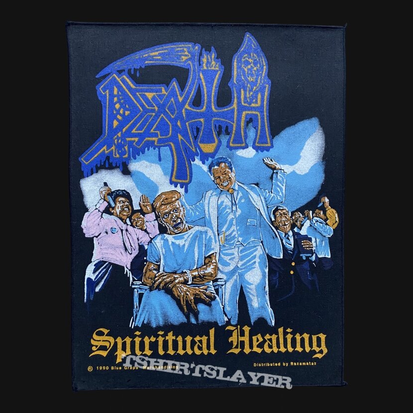 ©1990 Death - Spiritual Healing Backpatch