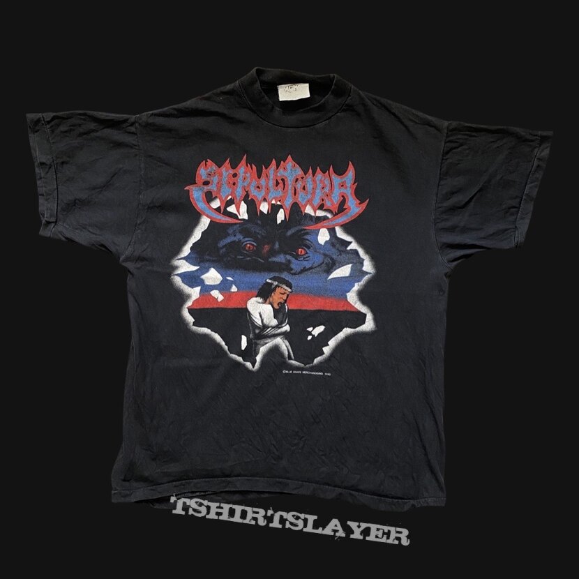 ©1990 Sepultura - &quot;Schizophrenia&quot; Shirt