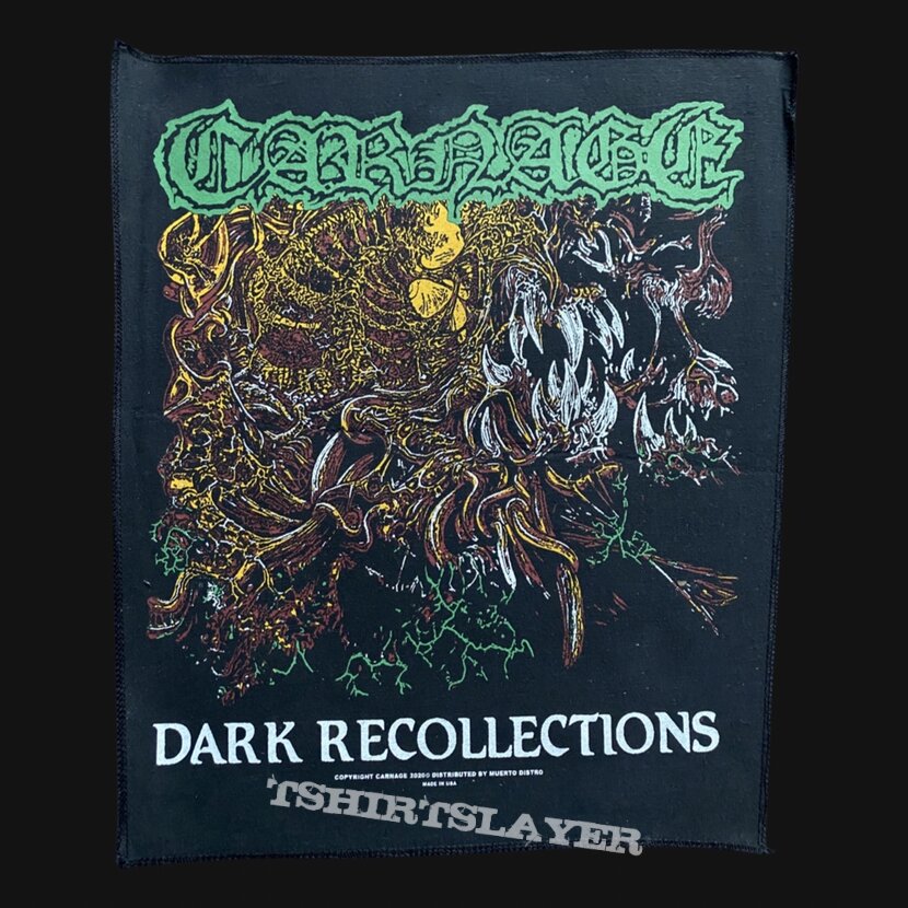 ©2020 Carnage - Dark Recollections Backpatch 