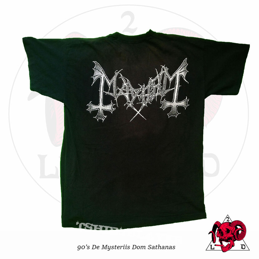 ©1994 Mayhem - &quot;De Mysteriis Dom Sathanas&quot; Shirt