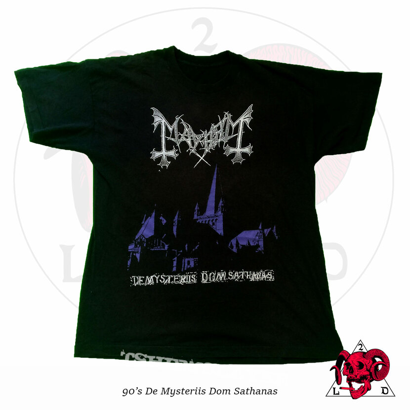 ©1994 Mayhem - &quot;De Mysteriis Dom Sathanas&quot; Shirt