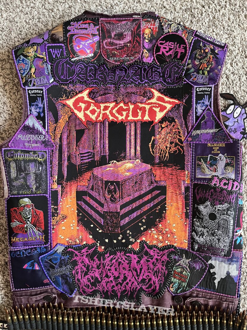 Gorguts Purple Themed Battle Vest