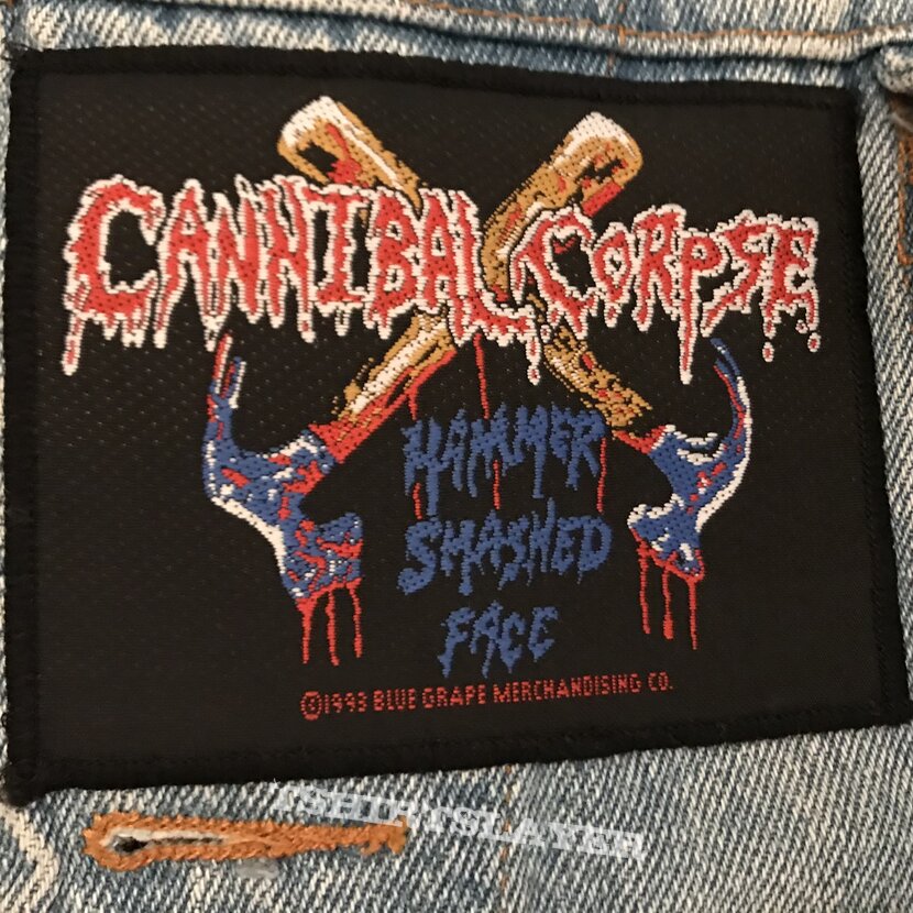 Cannibal Corpse Hammer Smashed Face patch