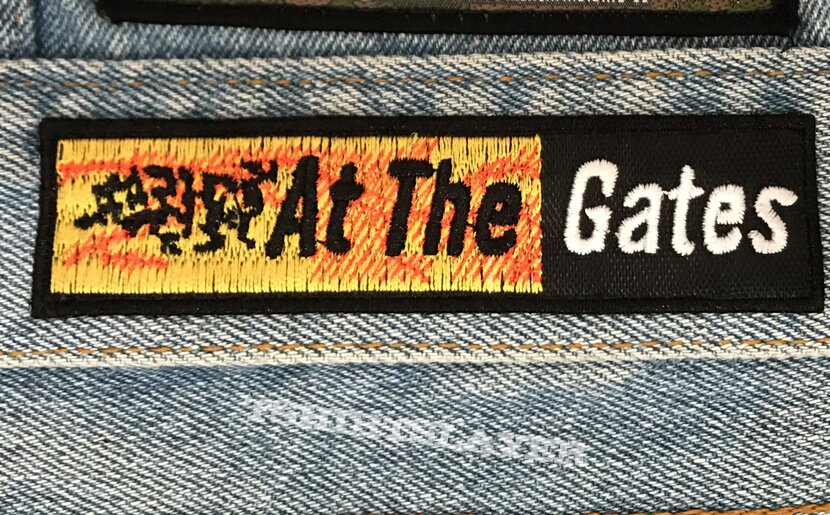 At The Gates logo mini patch