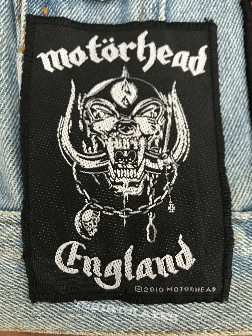 Motörhead Motorhead England patch