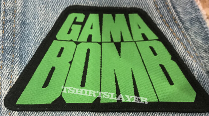 Gama Bomb logo patch 