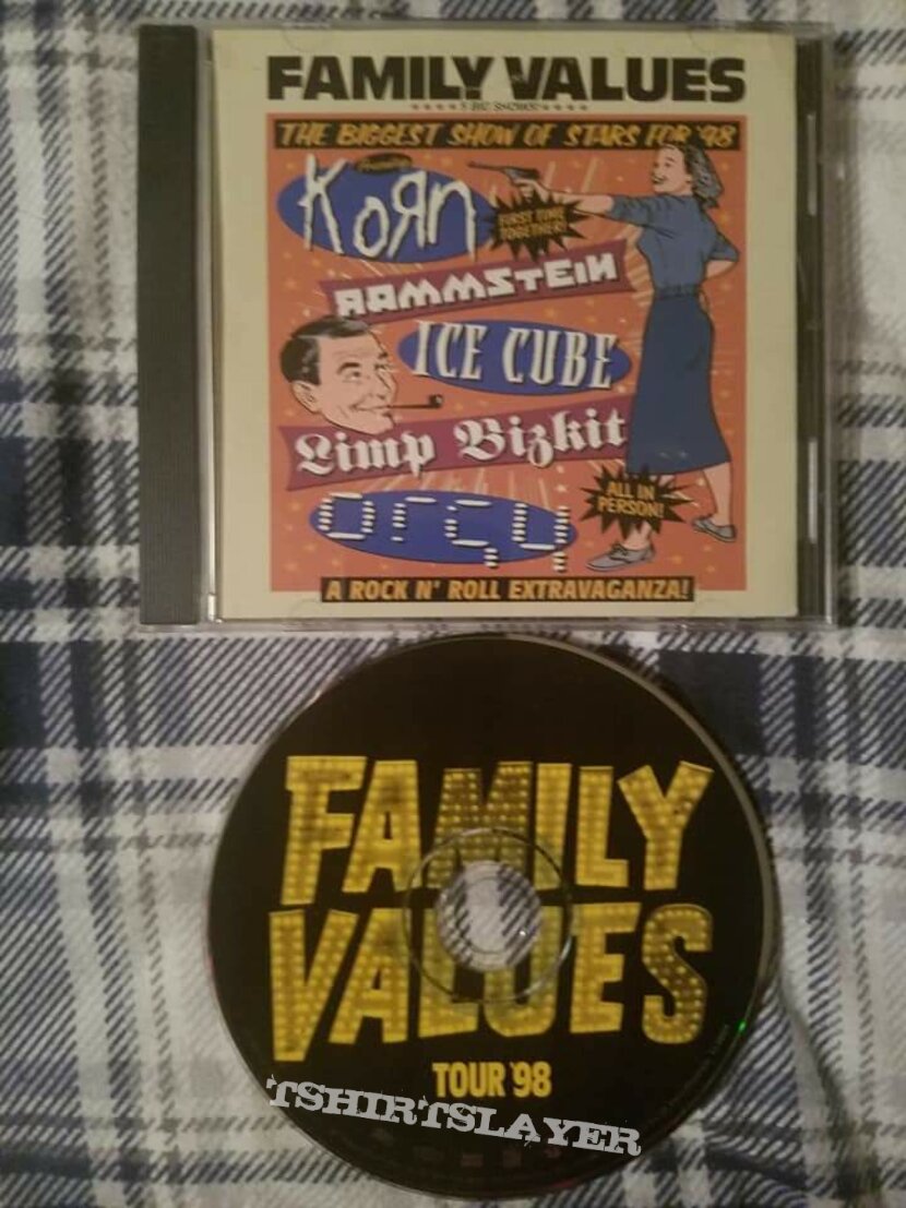 Korn Family Values Tour &#039;98 &quot;Live&quot; CD 1999