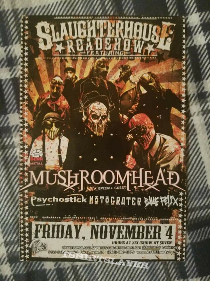 Mushroomhead Event Flyer November 4, 2011