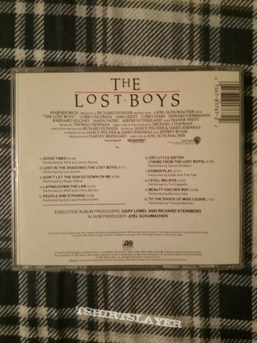 INXS Various Artists &quot;The Lost Boys - Soundtrack&quot; CD 1987